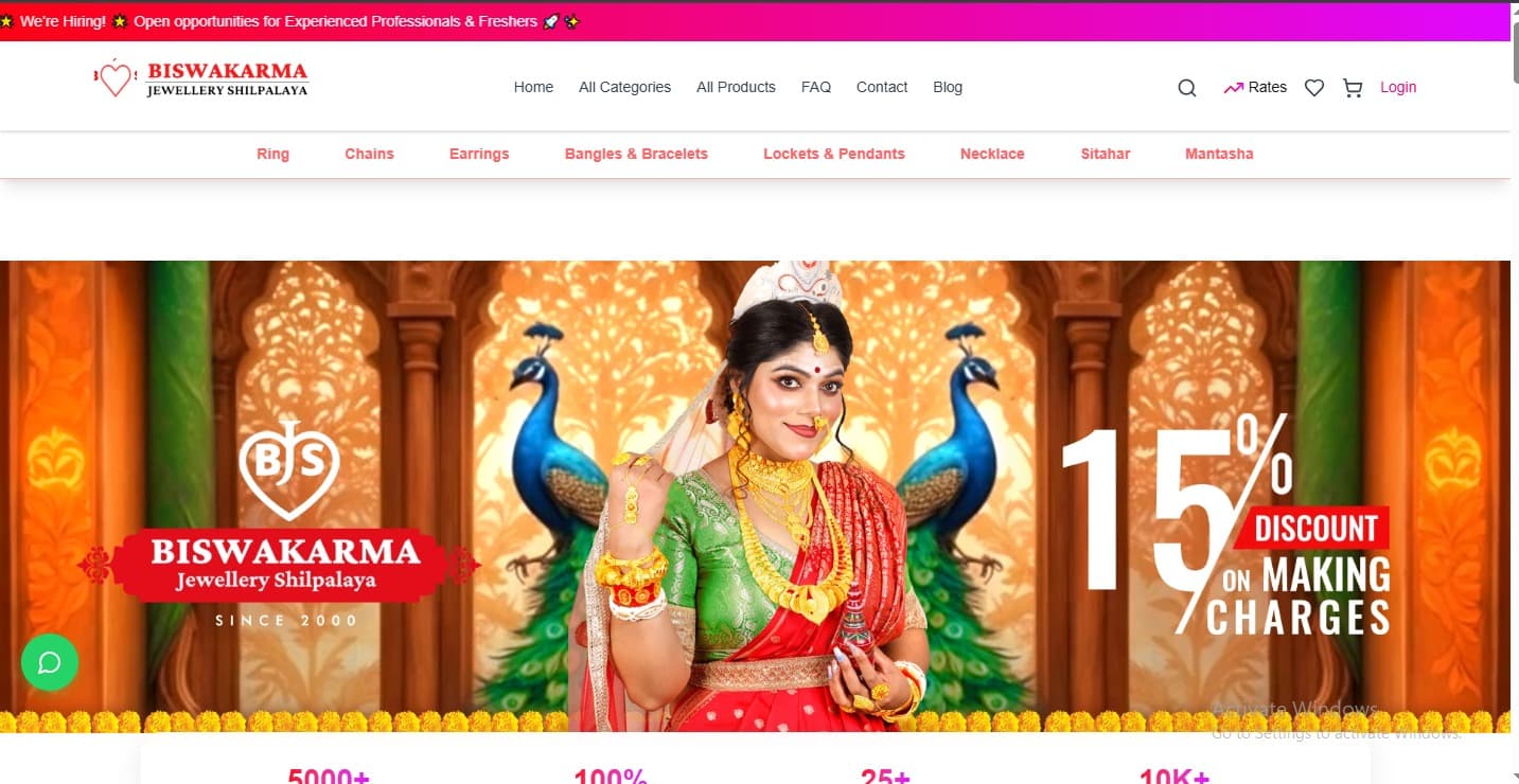 Reinsoft Portfolio: E-Commerce Experience E-Commerce Experience - Custom E-Commerce Jewellery Store Project by Reinsoft